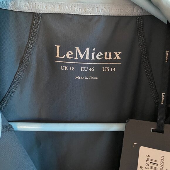LeMieux Ladies Base Layer — PETROL — Size US 14 (EU 46 / UK 18) — NWT - Picture 2 of 9